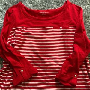 Croft & Borrow 3/4 sleeve shirt